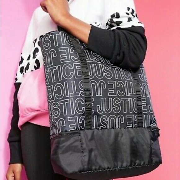 Justice Handbags - Bag Justice Black Tote Bag